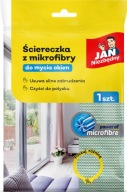 JAN NIEZBĘDNY Ściereczka do mycia okien z mikrofibry 36 x 38 cm 1 szt.