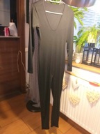 KOMBINEZON CZARNY DŁUGI RĘKAW R.XS