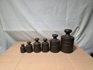 Stare odważniki handlowe - zestaw 0.5-10kg