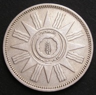Irak 50 fils 1959 - król Faisal - srebro