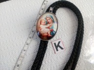 BLO 716 KRAWAT BOLO z motywem MATKI BOSKIEJ