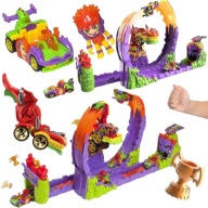 T-RACERS SMOCZA PĘTLA ZESTAW Z WYRZUTNIĄ DRAGON LOOP POJAZD I KIEROWCA TOR