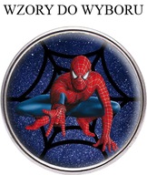 Snap, Napa, Charms, Szklane oczko - Spider-Man - WZORY DO WYBORU