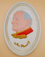Jan Paweł II JP2 nasz PAPIEŻ prześliczny relief