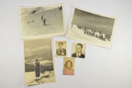 PAMIĄTKI FOTOGRAFIE NARCIARZE DYREKTOR SKIMKA GDYNIA lata 30-ste