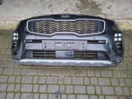 KIA SPORTAGE IV 4 15-18 ZDERZAK PRZÓD KOMPLETNY 1K CZARNY W KOLOR GT LINE