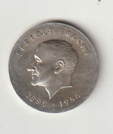 NRD 10 marek 1973 Brecht srebro ladny stan