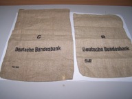 DEUTSCHE BUNDESBANK - JUTOWE WORKI NA MONETY.