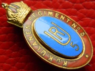 Odznaka na czapkę - 5 PUŁK UŁANÓW - idealny stan !