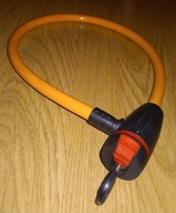 nowe zapięcie rowerowe linka kłódka blokada