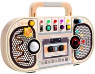 Tablica manipulacyjna panel sensoryczny drewniany kontroler LED przełącznik