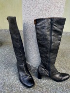 PETER KAISER nr 38/4,5UK eleganckie kozaki skóra