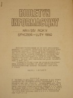 BIULETYN INFORMACYJNY nr 35 (+ Komunikat nr 35), KSS KOR 1980