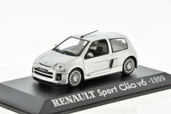 RENAULT Sport Clio V6 silver 1999 1/43 Universal Hobbies