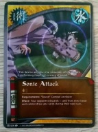 Karta Naruto CCG Jutsu Sonic Attack - J-529
