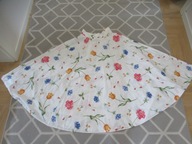 Laura Ashley długa spódnica 42 40 kwiaty z koła