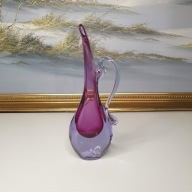 Śliczny mały wazonik | szkło artystyczne | styl Murano | vintage