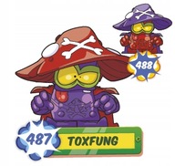 SUPER ZINGS THINGS FIGURKA SASZETKA 7 ***TOXFUNG FIOLETOWY 487***