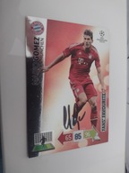 Karta panini autograf Bundesliga Bayern Mario Gomez Champions League