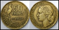 MNB - FRANCJA 50 Franków 1953 # st 2/3