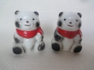 misie przyprawniki solniczka pieprzniczka wys. 4,8 cm