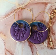 OKAZJA!!!! Kolczyki z gliny polimerowej 53a