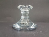 Świecznik szkło art Holmegaard Per Lutken design