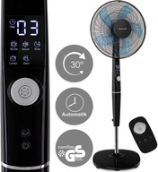 Wentylator podłogowy, stojący KESSER, pilot, wyświetlacz LED, cichy