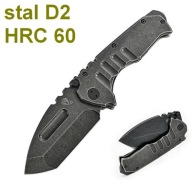 Nóż składany myśliwski bushcraft survival HRC 60