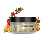 natural scrub do twarzy z róży, moreli i orzecha włoskiego 50 g
