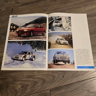 Peugeot 205 XE GE XL GL XR GR XT XLD GLD XRD GRD XA XAD 205 GT 205 GTi 1986