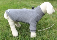 UBRANKO DLA PSA sweter kurtka YORK SUWAK szary S