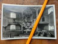 Chotków nieistniejący Kościół Ewangelicki wnętrze Żagań Nowogród Kożuchów