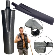 ŁOPATA SZPADEL DRENARSKI SADOWNICZY WĄSKI OSTRY STALOWY METALOWY DŁUGA 52CM