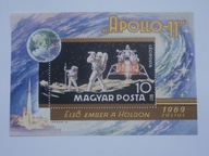 Węgry - Kosmos - Apollo 11- Mi. bl.72 **