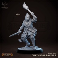 Cutthroat Bandit 2 - Roadside - figurka RPG DnD D&D - druk 3D 14K