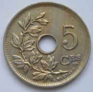 Belgia 5 centimes 1925