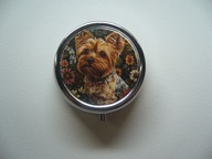 PIGULARZ POJEMNIK NA TABLETKI PIES YORK