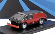 BRUBAKER Box Van USA Red 1972 1/43 AVENUE43 ATC60142