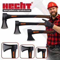 ZESTAW SIEKIER DO ŁUPANIA DREWNA ROZŁUPUJĄCE FIBERGLASS HECHT MOCNA 3 SZT