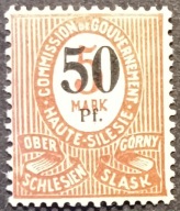 PLEBISCYT GÓRNY ŚLĄSK Fi 12 * - czysty - z SYGNATURKĄ