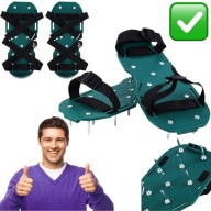 AERATOR NA BUTY WENTYKULATOR RĘCZNY DO TRAWNIKA Z KOLCAMI LEKKI WYGODNY