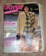 Burda duże jest piękne plus 4/1992 szycie wykroje krawieckie vintage retro