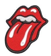 Termo Naszywka Rolling Stones Logo Muzyczna Rock Haftowana Naprasowanka