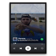 Plakat z ramą 30x40cm Havana – Blacha 2115 rap trap | Pomysł na Prezent