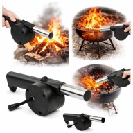 DMUCHAWA RĘCZNA DO ROZPALANIA OGNIA UNIWERSALNA GRILL OGNISKO KOMINEK PRO