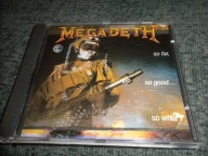 MEGADETH So Far, So Good... So What! 1ST.RARE PRESS 1989 unikat THRASH meta