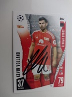 Karta topps match attax autograf Union Berlin Champions League Volland