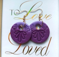 OKAZJA!!!! Kolczyki z gliny polimerowej 45a