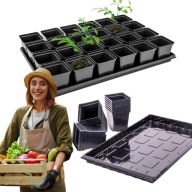 DONICZKI DONICZKA DO ROZSADY SADZONKI NASION KWADRATOWE TACKA PARAPET